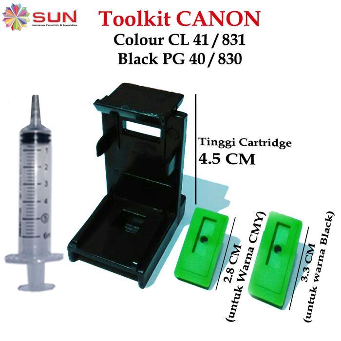 TOOLKIT CANON Black PG40 dan Colour CL41