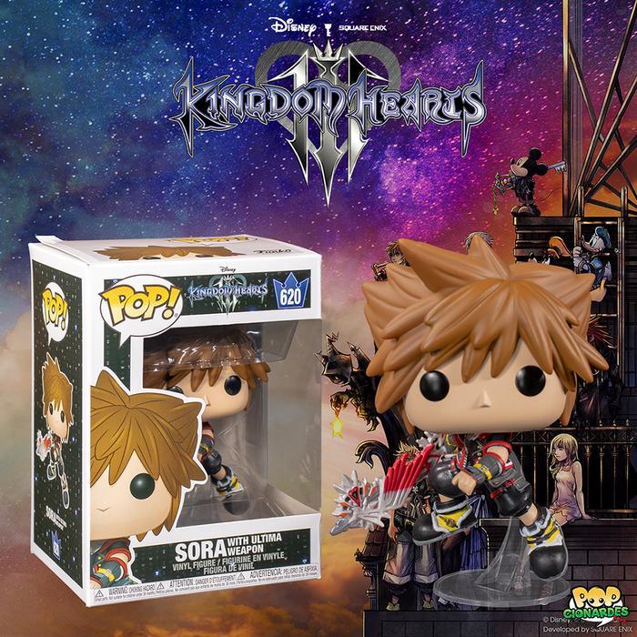 Funko POP Games - Kingdom Hearts 3 - Sora with Ultima Weapon