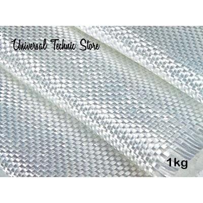 "New" Fiberglass Woven Roving Matt / Serat Fiber Kaca / Glass Mat 1kg