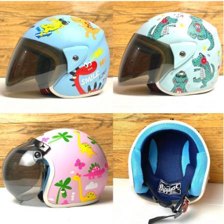 "New" Helm Motor Anak Karakter SNI Umur 3 4 5 6 7 8 Tahun