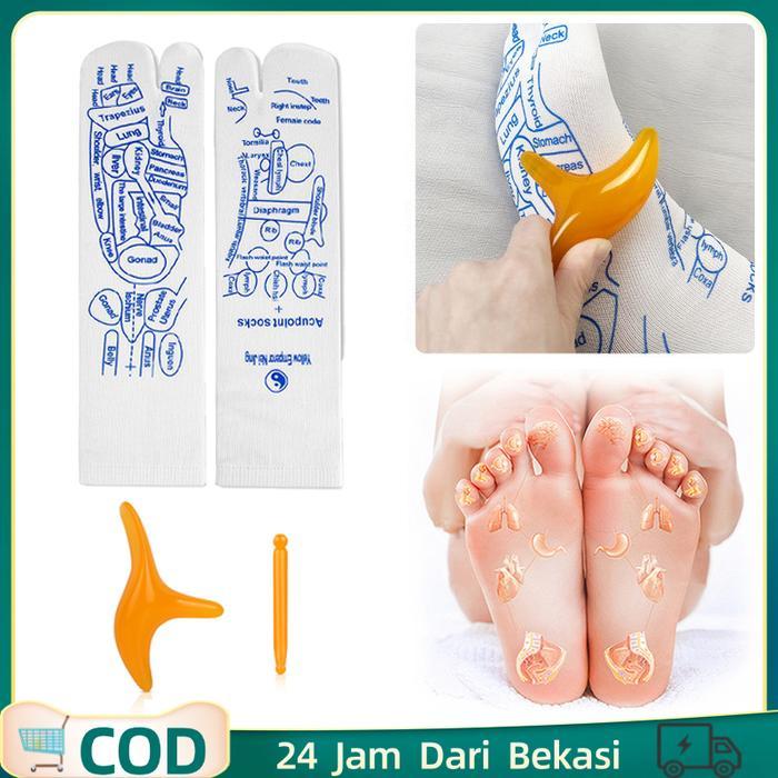 SIAPKIRIM Terapi Kaki Stroke Kaos Kaki Massage Kaos Kaki Refleksi Kaos Kaki Akupuntur Terapi Kaki