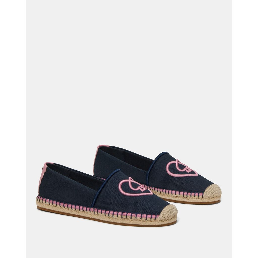 Kate Spade Gwen Heart Spade Espadrilles - Sepatu Espadrilles Wanita