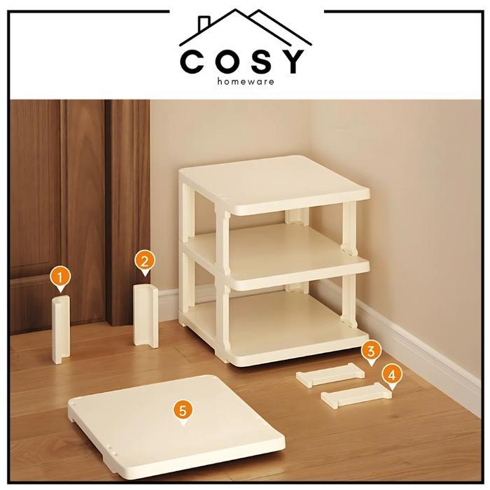 maniz COSY Rak Sepatu Sandal Susun Minimalis Kuat Kokoh Kualitas tinggi / Rak Sepatu Mudah Rakit