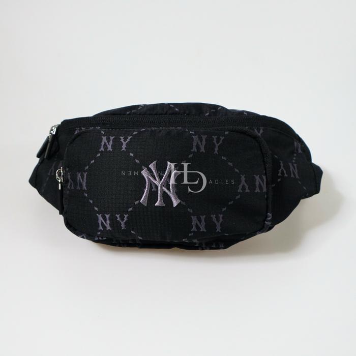 Mlb Ny Yankees Dia Monogram Logo Hipsack Waistbag / Bumbag Black (3Ahsm035N-50Bks) Best Seller