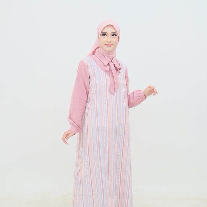 READY Gamis Katun Triset/ Midi Dress/ Overall/ Gamis Muslim Katun Triset / By Alfia G00D QU4LITY