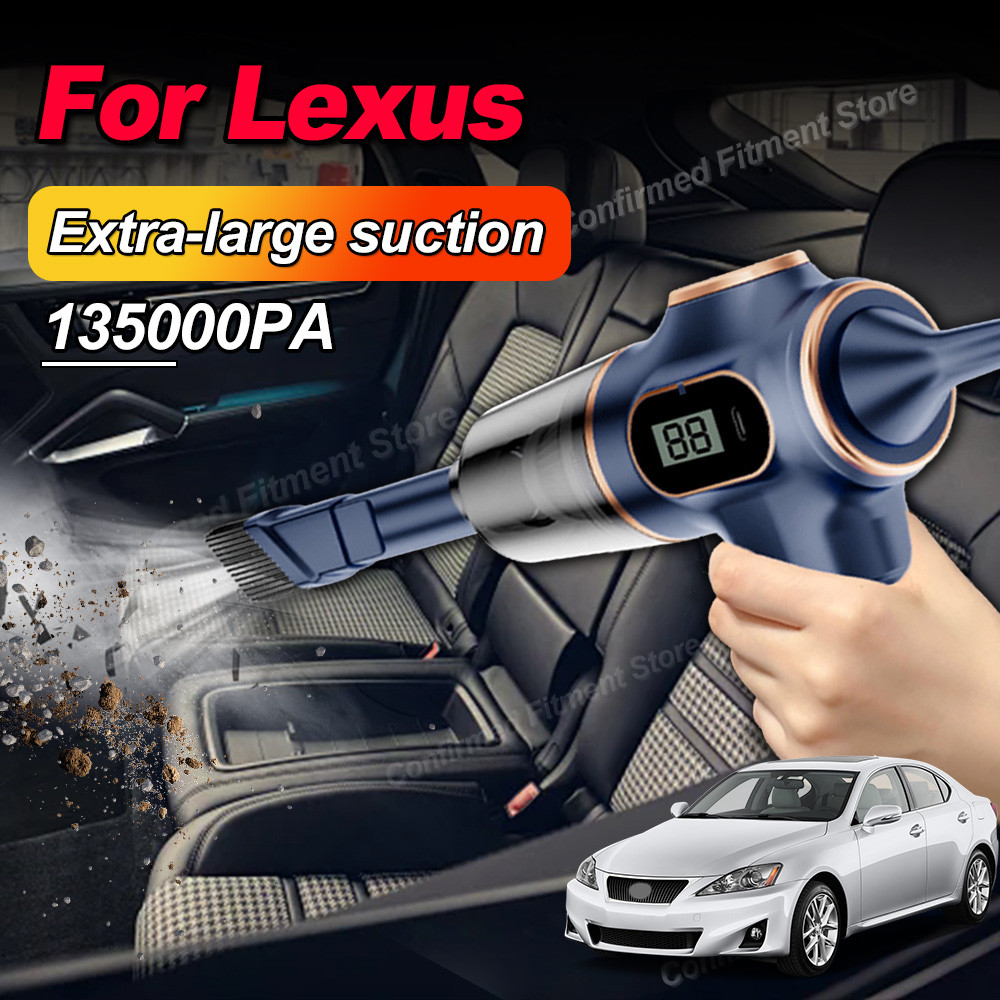 USB Charging Handheld Vacuum Cleaner Powerful Suction Portable Car Vacuum Cleaner For Lexus LS460