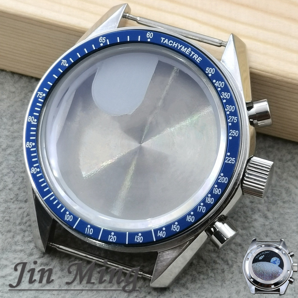High Quality VK63 case 39.7mm moonswatch metal case chronograph case bezel,VK63 Fashion Business