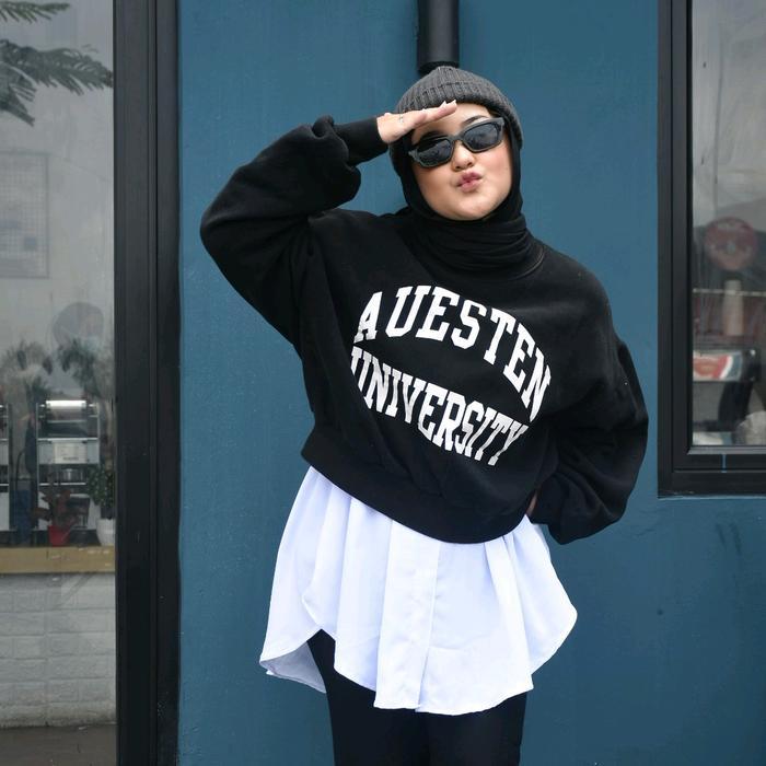 Winonamodest - Galore Shirt Extender. Rok sambung Baju Pendek/Crop penutup paha Ada Big Size