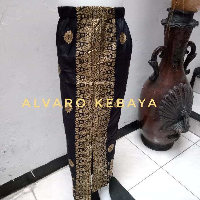 rok span panjang bawahan kebaya motif batik bali belah tengah ready