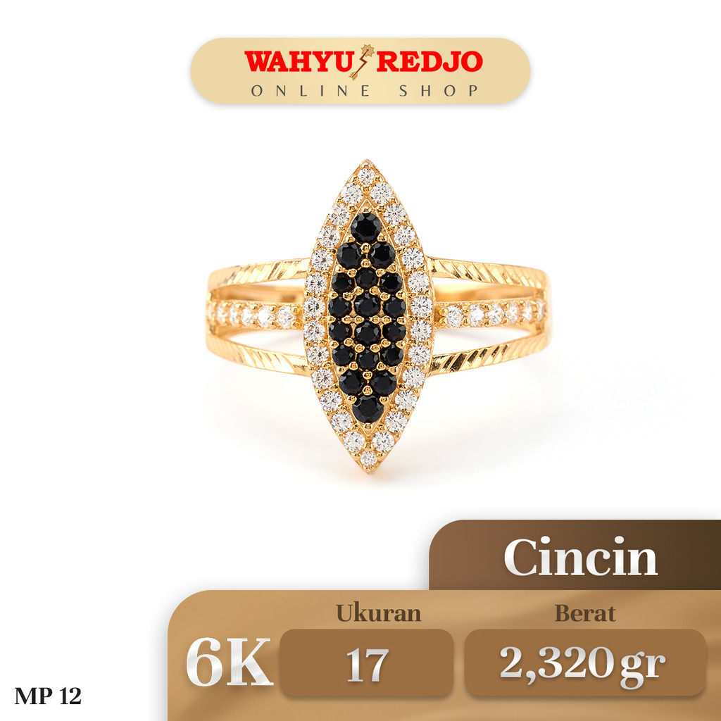 Cincin Emas Kadar 6K Wahyu Redjo CC-6K 30194793