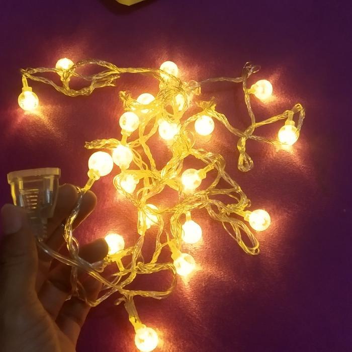 Lampu Hias Dekor Cherry Ball Fairy 3M Warm White