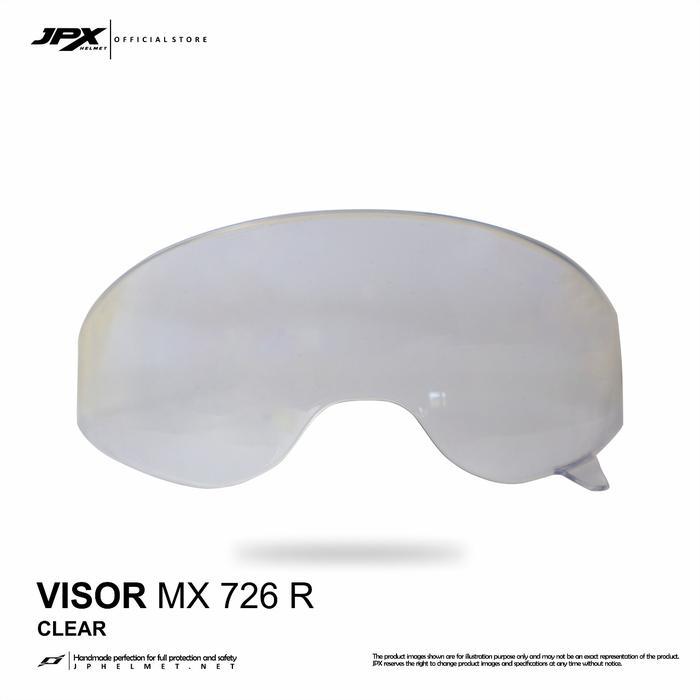 Visor Mx-726R - Kaca Helm Jpx Mx-726R Terjamin