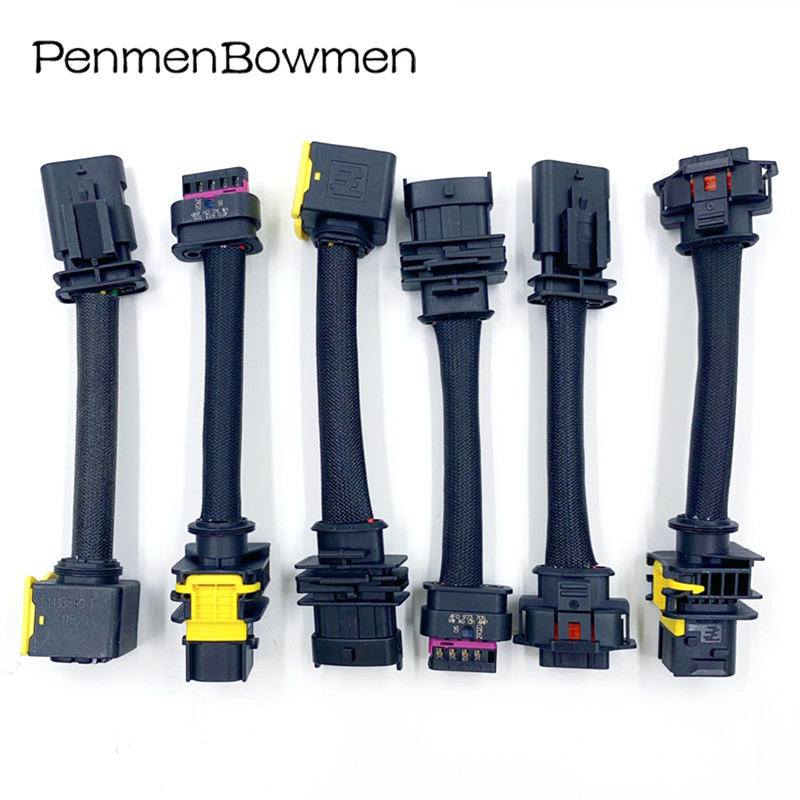 PROMO   4 5Pin Automotive Electronic Connector Wiring Harness Nitrogen Oxygen Sensor Plug NOX Adapte