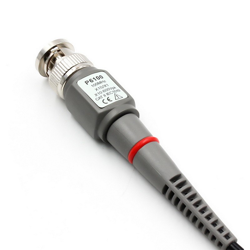 Oscilloscope Probe P6100 + Adapter for FNIRSI 1014D 1013D DSO-TC3 TC2 DSO152 DSO2C10 DSO2D15 TOOLTOP