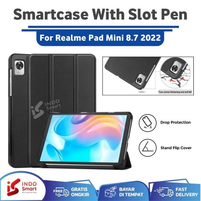 Case Realme Pad Mini / Realme Pad Mini / Smartcase Flip Cover Slot Pen