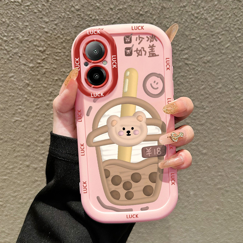 Casing Hp untuk Realme C67 12 Lite Case Casing HP Softcase silikon Kasing lanyard pribadi penutup pe