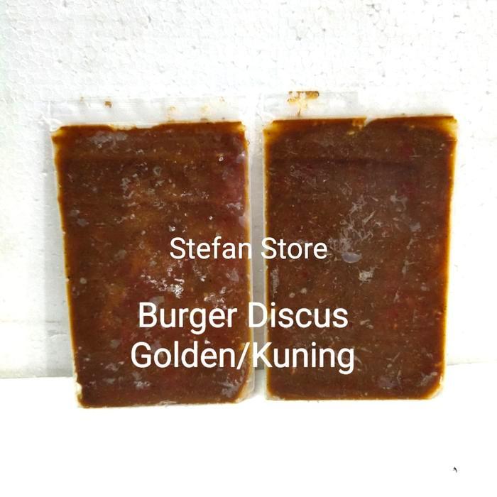 (GOJEK GRAB) Burger Discus Golden Kuning Pewarna Ikan Discus
