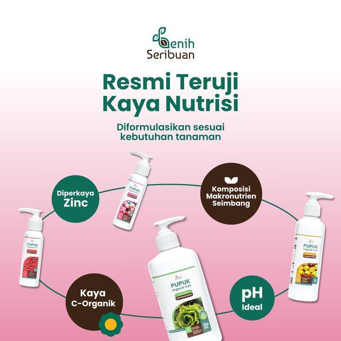 Serasiinspace Benih Seribuan - 500Ml Pupuk Organik Cair Tanaman Bunga