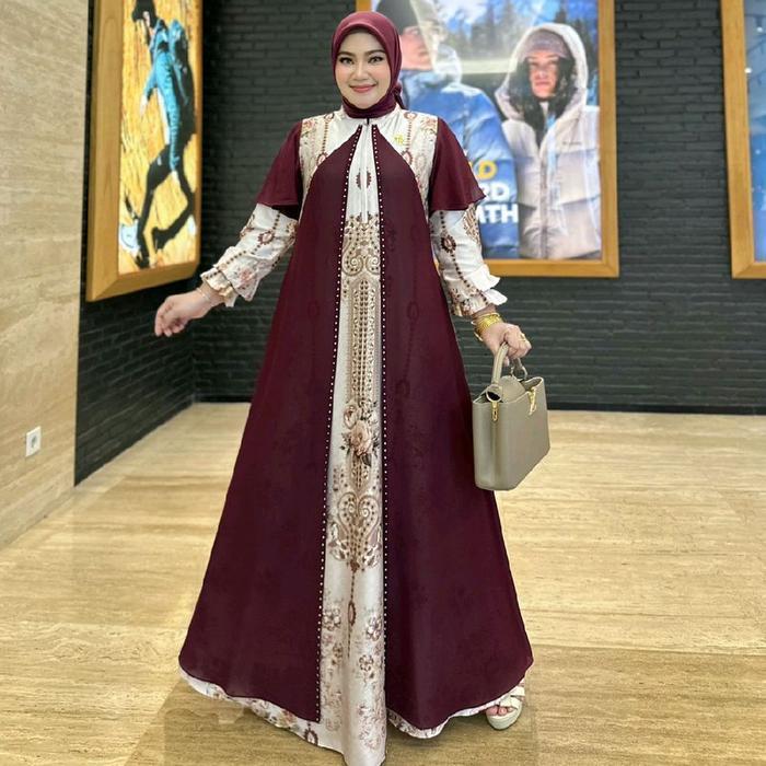 TATIANA DRESS BY IRNA EMERALD ORIGINAL