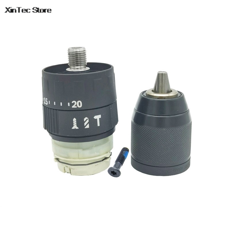 18V Impact Drill For Gsb185-Li Gearbox Collet Gears Gearbox Accessories Replacement