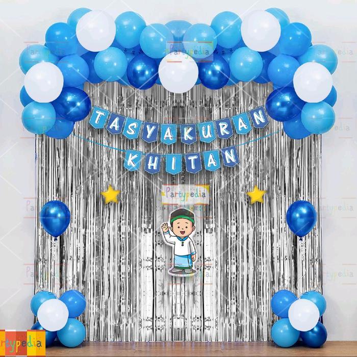 "New" PAKET DEKORASI TASYAKURAN KHITAN FREE NAMA