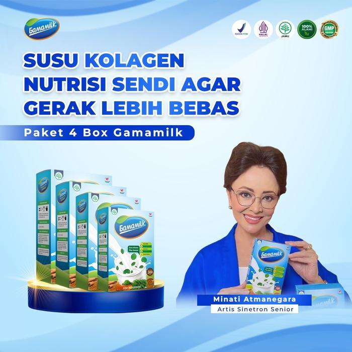 SUSU KAMBING ETAWA GAMAMILK 4 BOX SUSU KAMBING ETAWA GAMAT/TERIPANG & GULA AREN SOLUSI NUTRISI