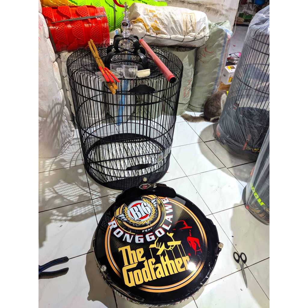 Sangkar Burung Murai Ronggolawe B16 PVC No.2 Kandang Murai EBOD JAYA