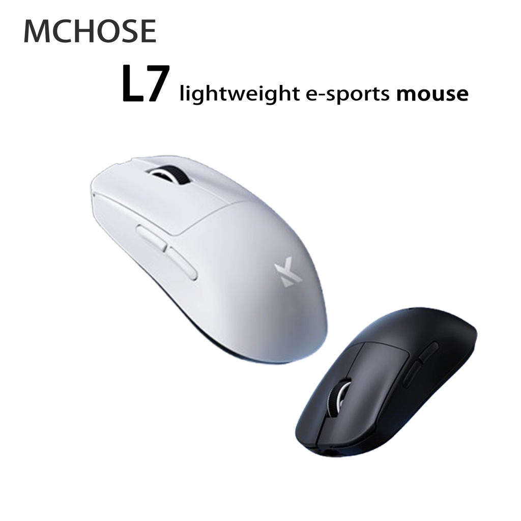 MCHOSE L7 Pro Wireless Gaming Mouse L7 Ultra PAW3395 26K Sensor Dual 8K Polling 39g