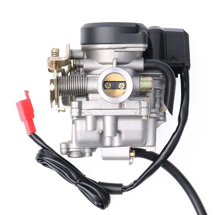 Terbaru New GY6 50CC Motorcycle Carburetor ATV PD18J 18mm Engine Parts for Gy650 GY680 GY6 139QMB 13
