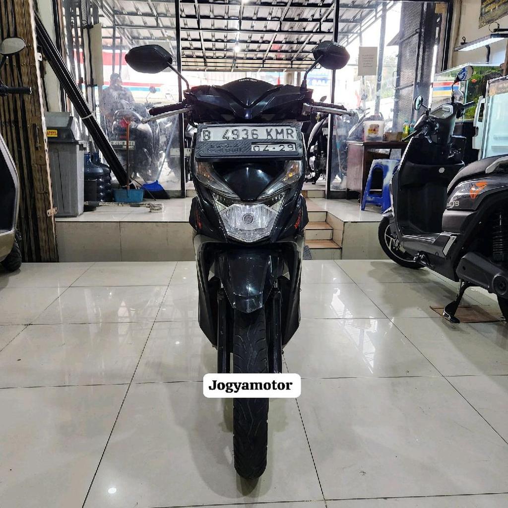 Honda Beat Sporty CBS Tahun 2019 motor bekas berkualitas Jogyamotor black