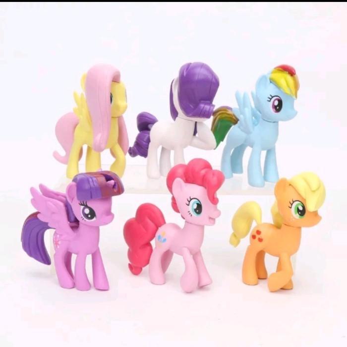 TOPPER LITTLE PONY JUMBO, HIASAN KUE KUDA PONY, MAINAN LITTLE PONY