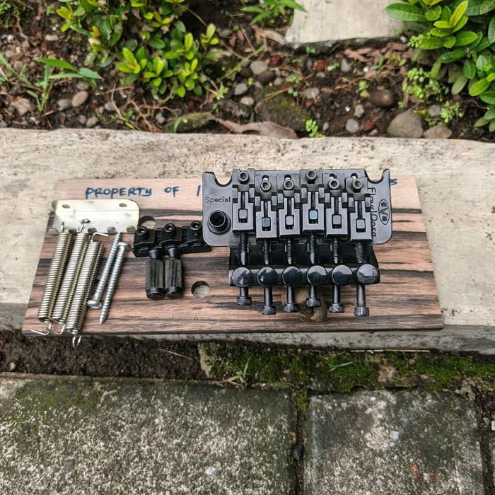 Bridge Tremolo Gitar Floydrose Special EVH Black LEFT HAND - IM