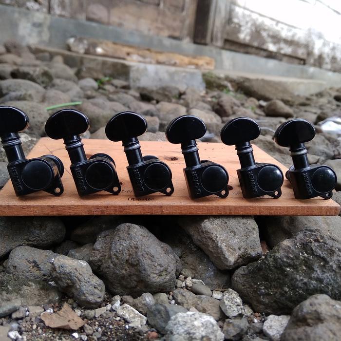 Dryer Gitar Grover 205BC 6 In Line Tuners Mini Rotomatic - IM