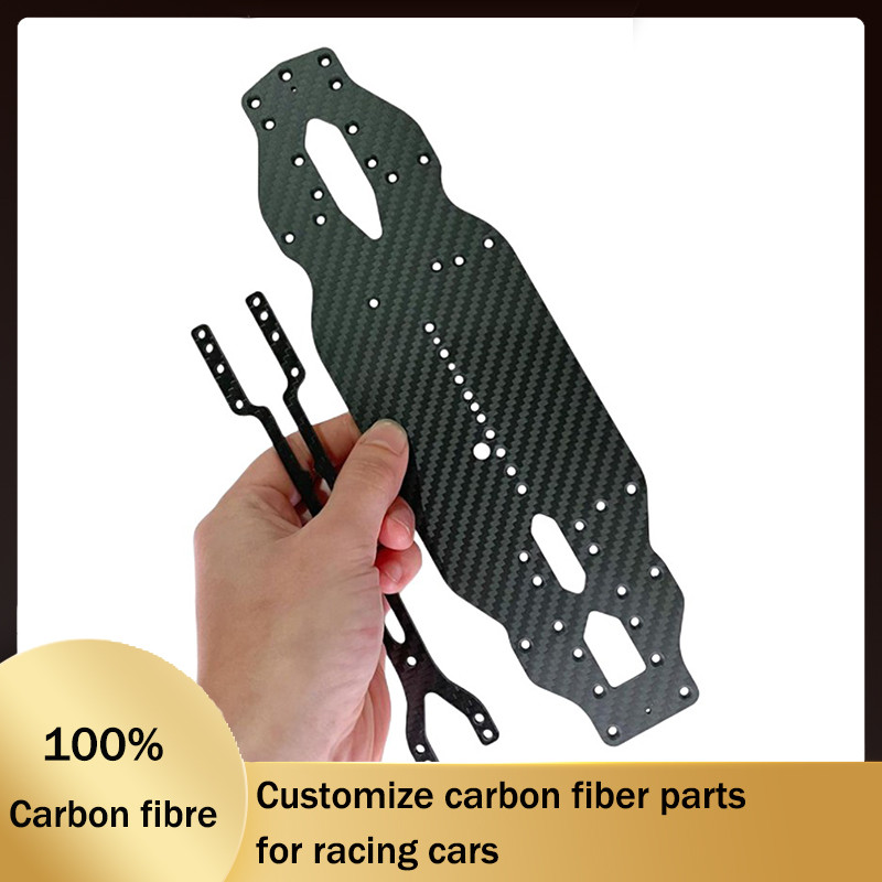 Custom RC racing carbon fiber frame carbon fiber chassis RC model RC cars RC trucks Custom RC cars