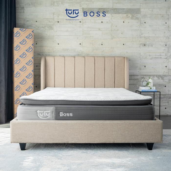 Kasur Pocket Spring Bed TURU BOSS ukuran 180x200 (King) FREE BANTAL