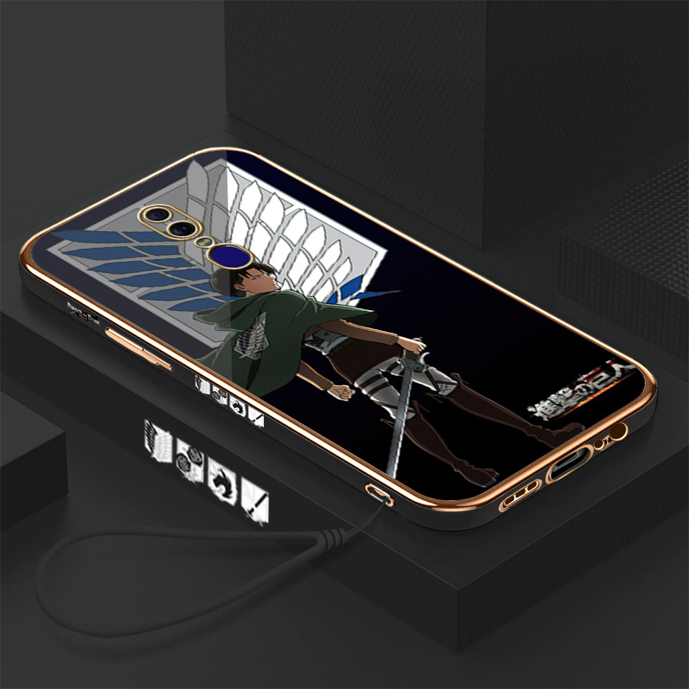 [Pengiriman lokal] OPPO A3 A9 2019 F1S F5 PLUS F7 Youth F11 Pro F9 K3 A7X  Casing HP Pola Levi Acker