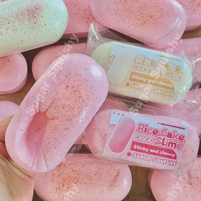 Squishy kue beras medium by SUGAR SQUISHY