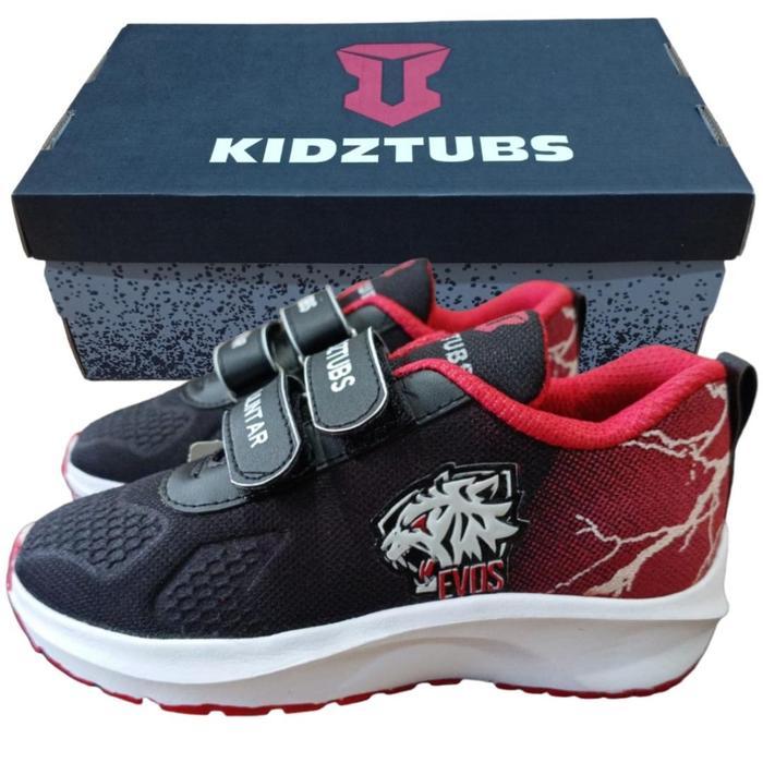 Carvil Kiddo Shoes - Sepatu Sekolah Anak Laki Karakter Free Fire Mobile Lagends Evos Alterego Warna