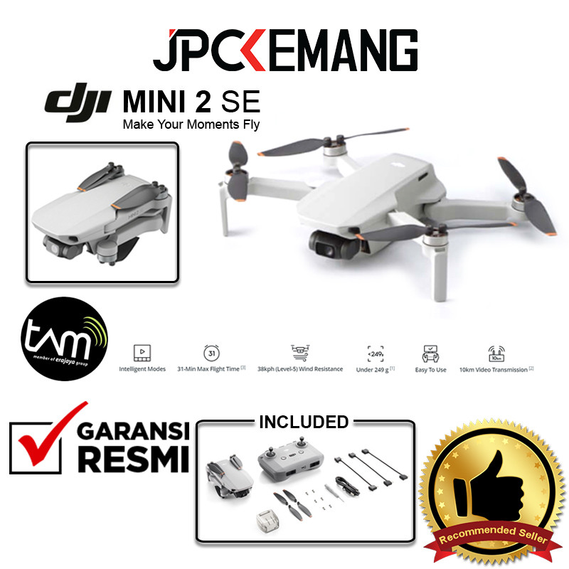 PROMO DISCON. DJI Mini 2 SE Basic Drone DJI Mavic Mini 2 SE JPC KEMANG GARANSI RESMI