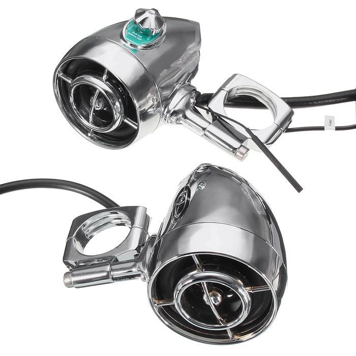 Sepeda Motor Mp3 Speaker Sistem Audio Stereo Handlebar Mount Dengan