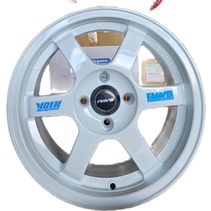Promo Velg Te 37 Putih Ring 15 H4 100 Car Ori