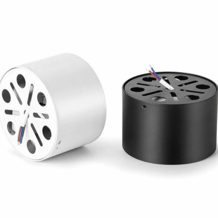 LAMPU LED DOWNLIGHT OUTBOW LAMPU PLAFON 12W / 24W HITAM / PUTIH