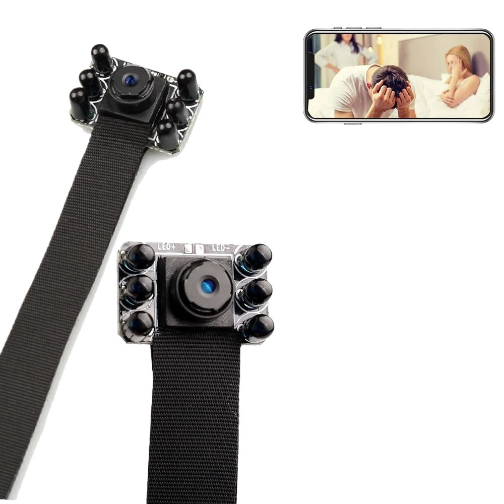 HD 1080P WIFI IP P2P Network Webcam Micro Night vision Lens Camera DIY Wireless Module Motion