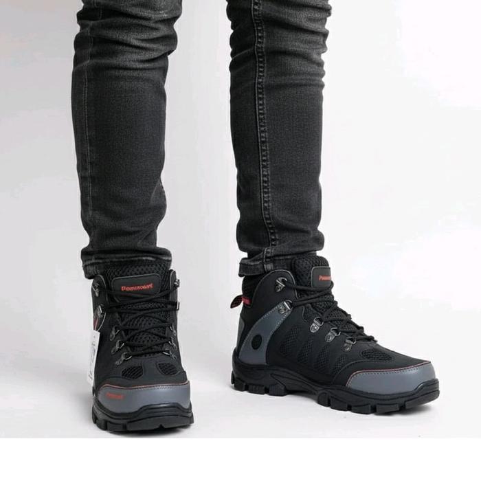 Ada sepatu sefty paramount bahan kulit // kuat dan tahan lama // 100 % ORIGINAL Besi Safety Shoes