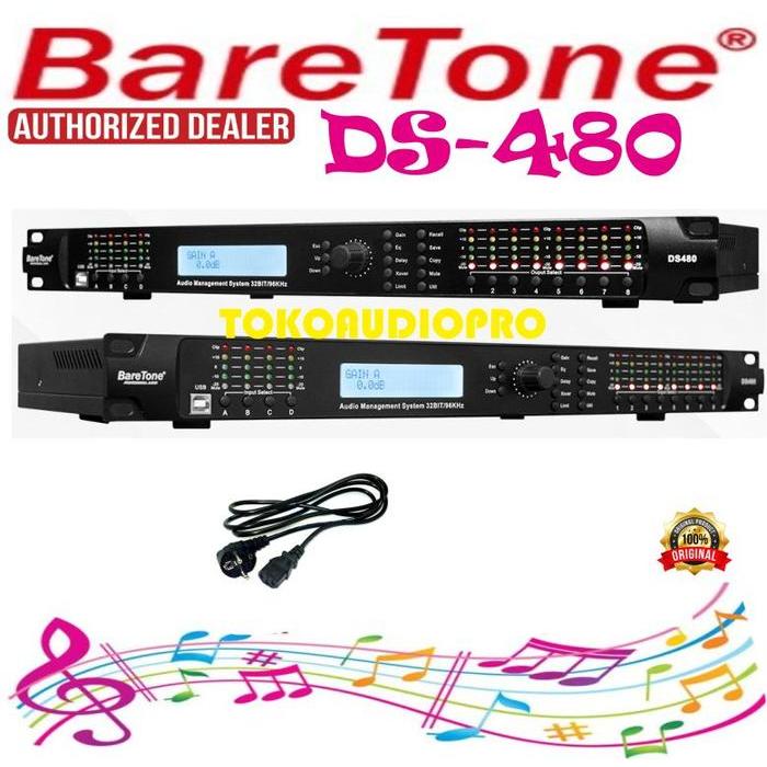 Dlms Baretone Ds480 4 In-8 Out Speaker Management Baretone Ds-480 Dlms Co