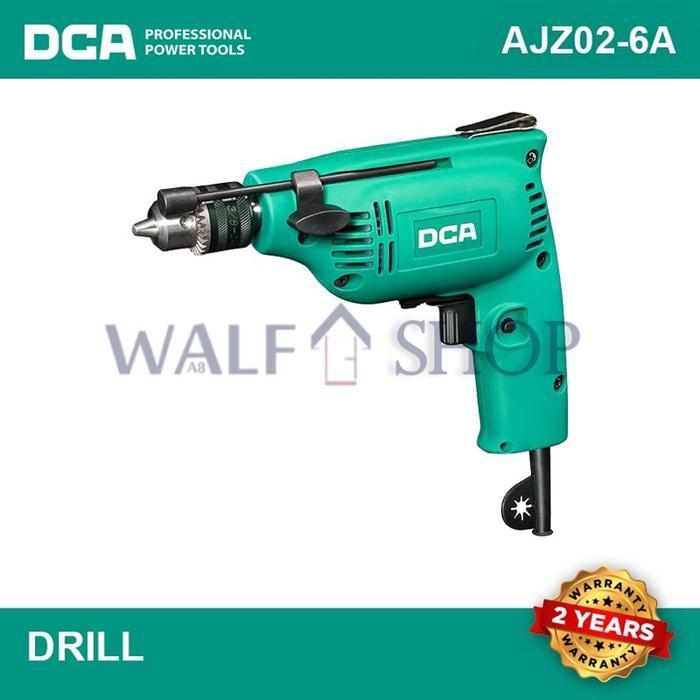 Dca Drill Ajz02-6A Mesin Bor Tangan 6,5 Mm