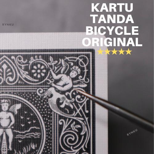 ALAT SULAP KARTU REMI TANDA BICYCLE ORIGINAL (TRADITIONAL MARKED DECK)