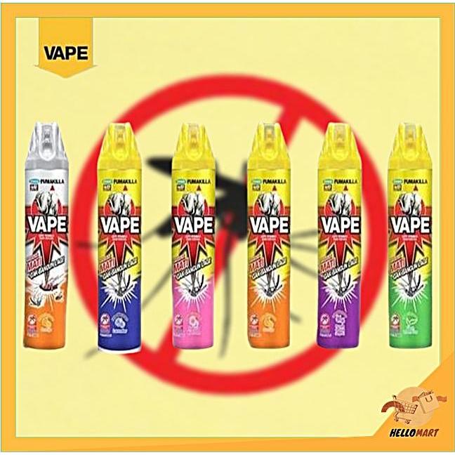 ORIGINAL Vape Aerosol Nyamuk Spray 600ml / Vape Anti Nyamuk