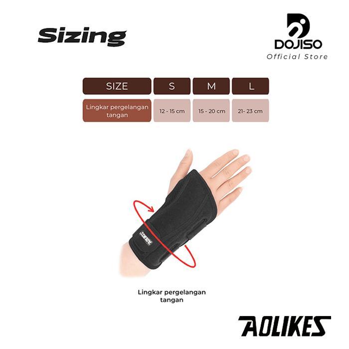Wrist Brace Aolikes Splint Pelindung Pergelangan Tangan Carpal Tunnel