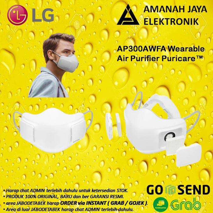 LG AP300AWFA Wearable Air Purifier Puricare Masker LG